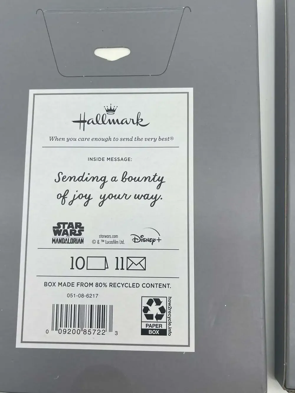Papyrus Mateja Kovac Wine Bottles Disney Star Wars Christmas Greeting Cards